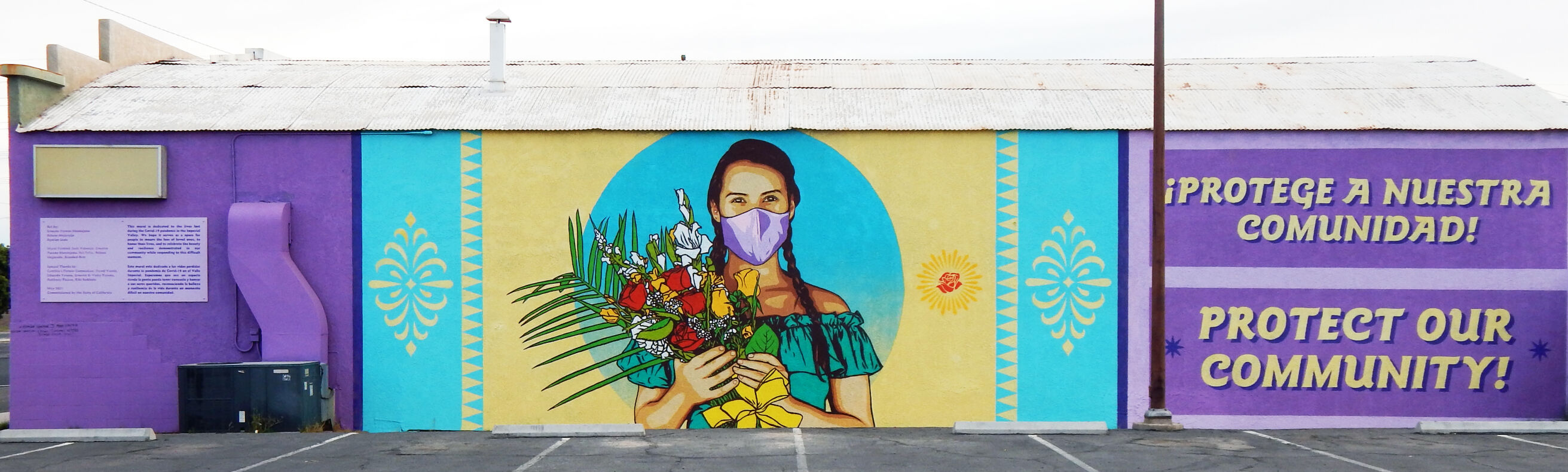 COVID Mural by EYM_2